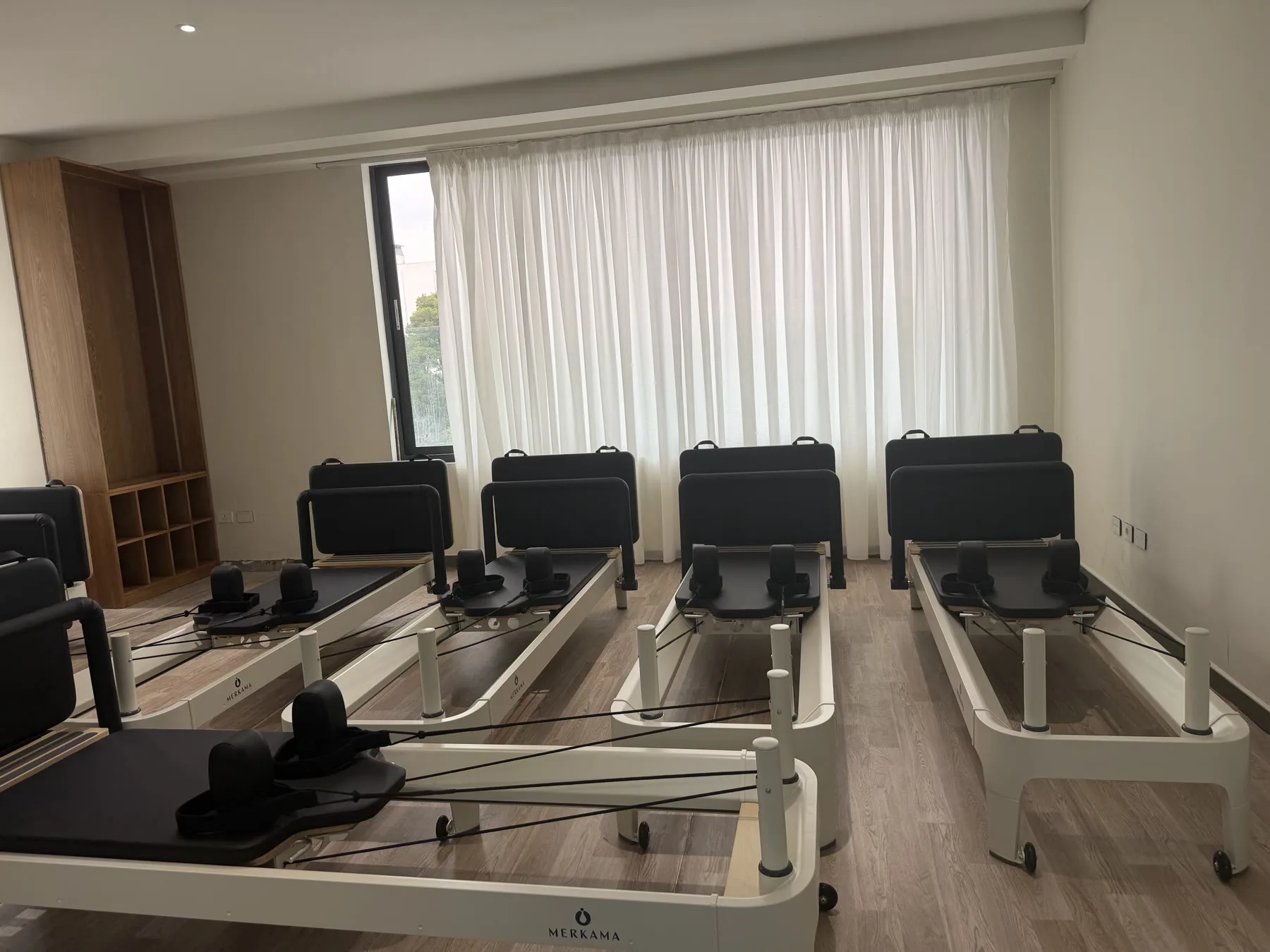 Merkama's bright Pilates studio