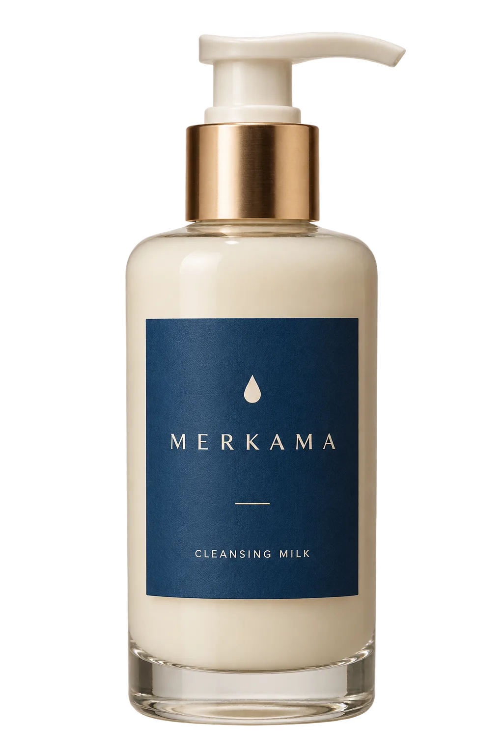 Merkama Cleansing Milk pump bottle